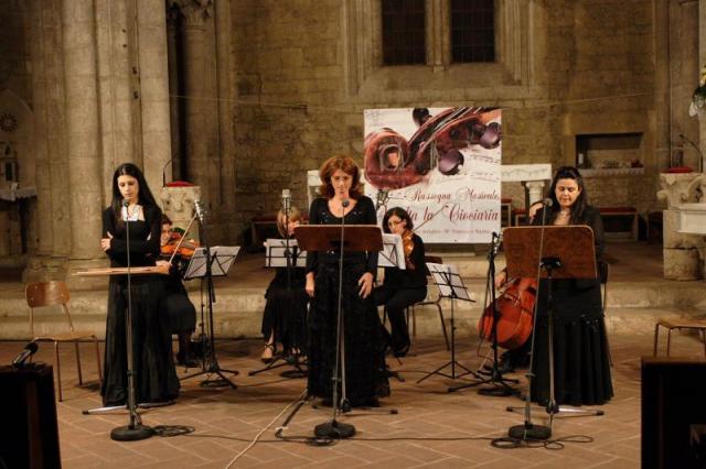 il Quartetto “Refice” ed i soprani Alba Cavallaro, Laura Celletti, Adele Matassa eseguono “Silenzio” di Francesco Marino